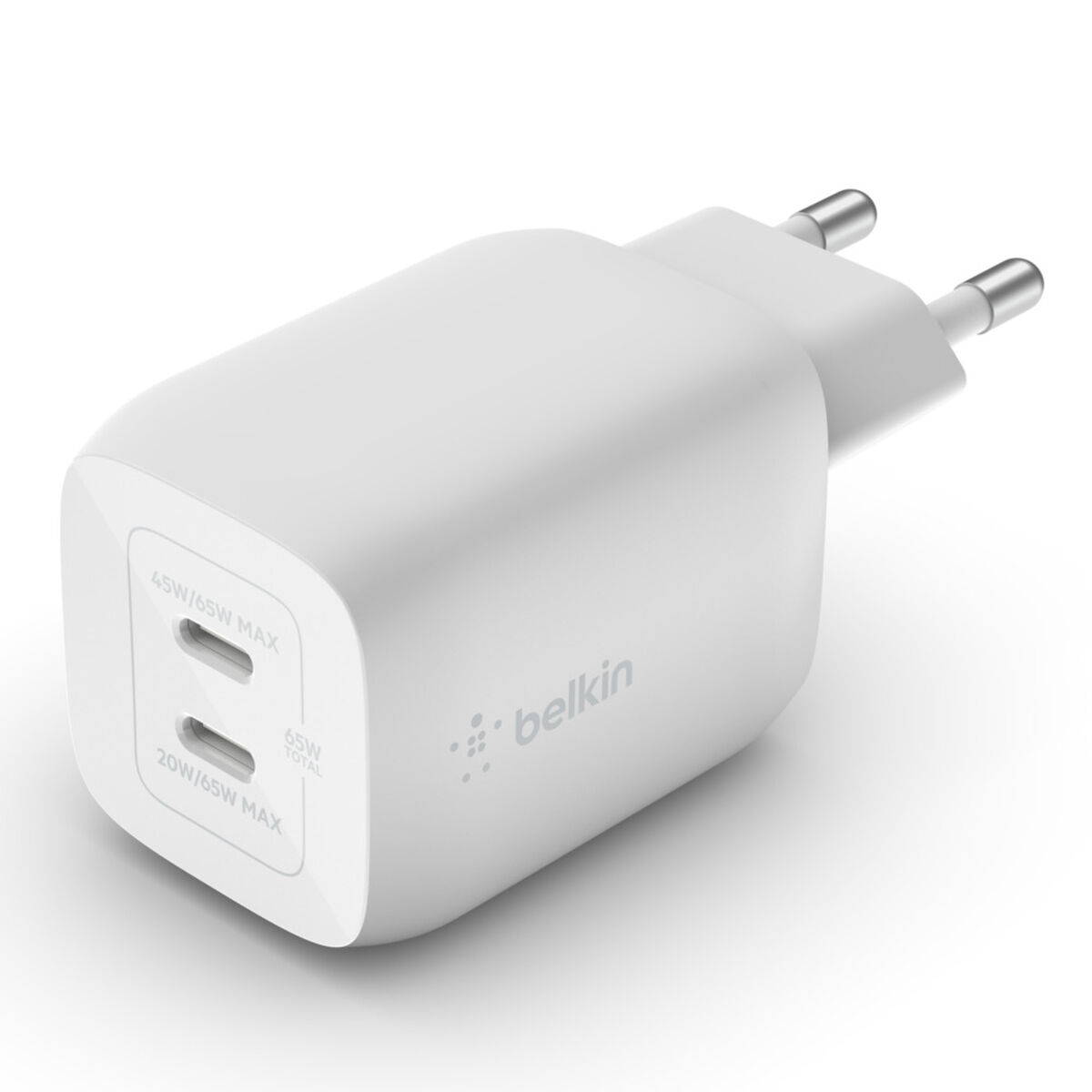 Seinalaadija Belkin WCH013VFWH Valge 65 W